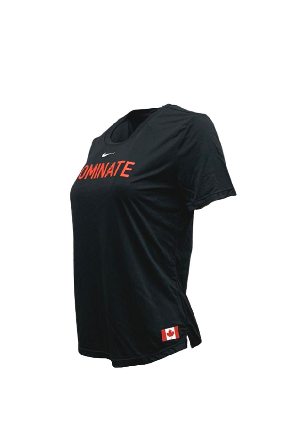 Women’s Nike Canada Dominate DRI-FIT Short Sleeve Tee