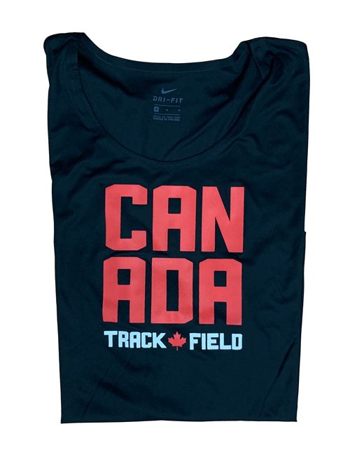 Women's Nike Canada Track & Field Short Sleeve Sleek Top