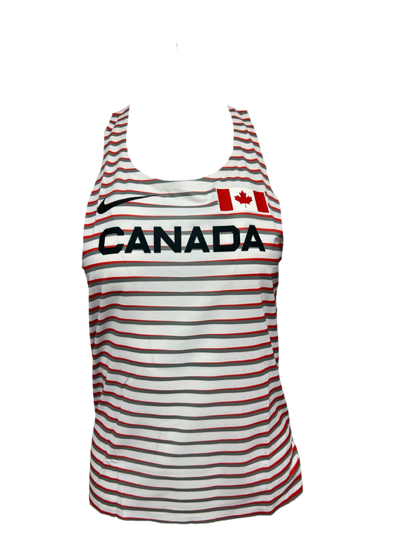 CAN Masters Uniform - Women's Vapor Singlet - White