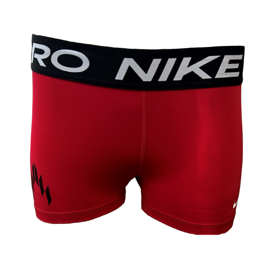 Nike pro women's 3 training shorts sales
