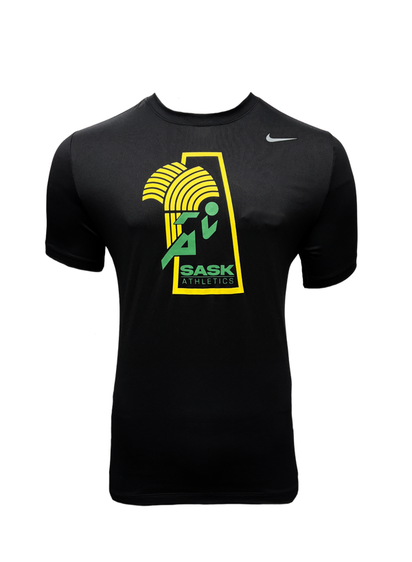 Men’s Nike Saskatchewan Athletics Legend Logo Tee