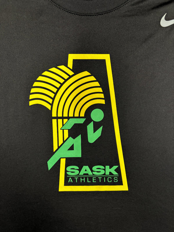 Men’s Nike Saskatchewan Athletics Legend Logo Tee
