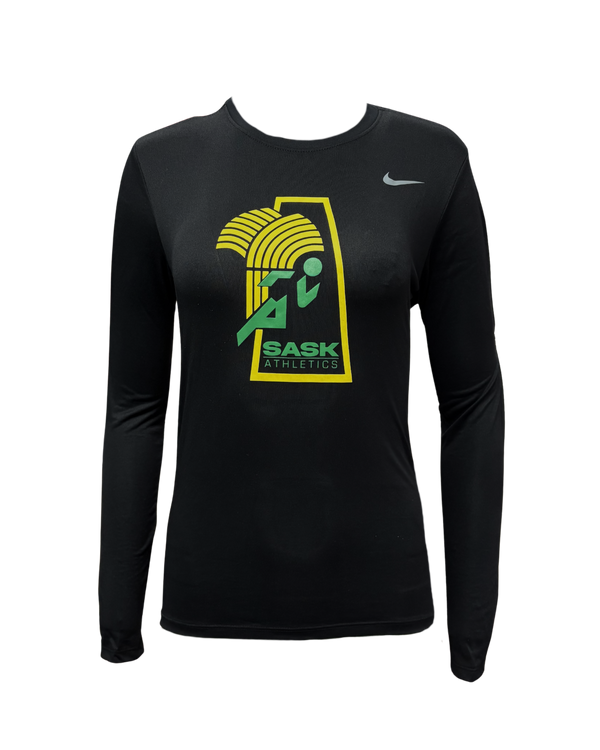 Women’s Nike Saskatchewan Athletics Legend Long Sleeve Tee