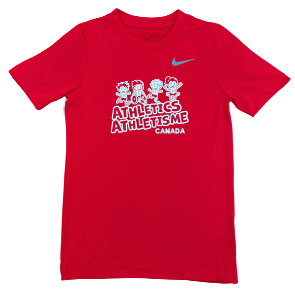 Youth Nike Athletics Canada Dri-FIT Tee
