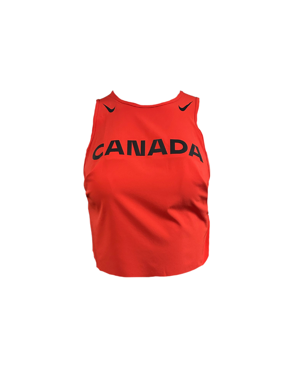 Women’s Nike AC AeroSwift Cropped Running Tank