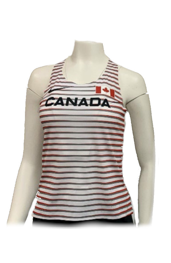 Master Athletics 2024 Womens Tokyo Olympic/Paralympic 2020 Singlet (White)