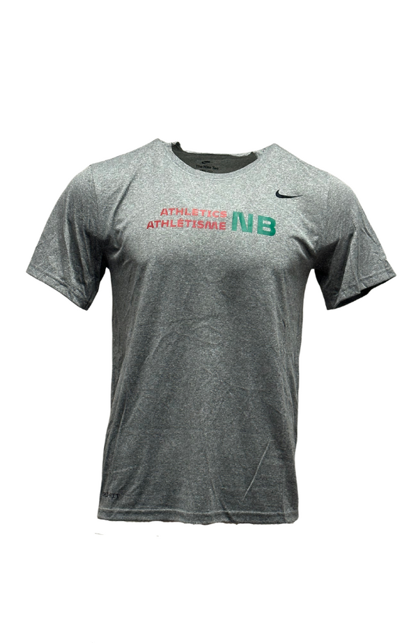 Nouveau - T-shirt à manches courtes Nike d’Athlétisme Nouveau-Brunswick pour hommes