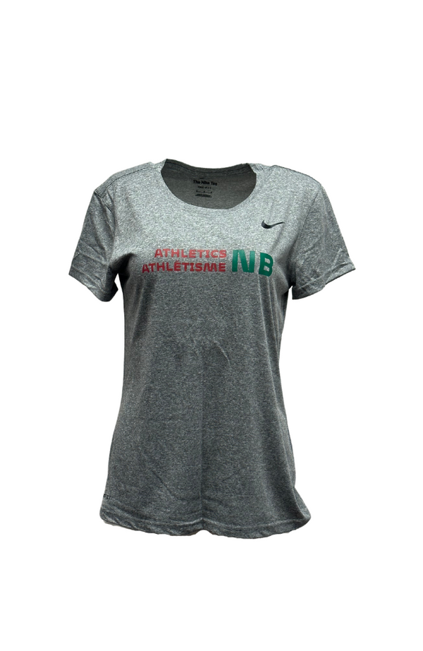 Nouveau - T-shirt à manches courtes Nike d’Athlétisme Nouveau-Brunswick pour femmes