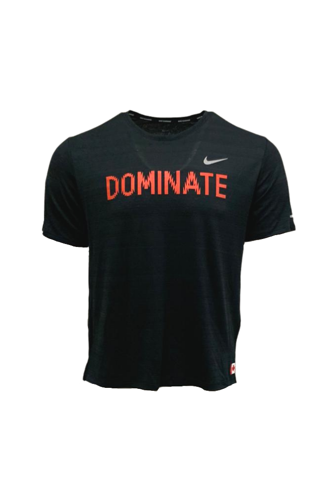 ★Nike★ Sportswear Athletics Men's T-Shirt IM3459-010 Men's Nike Canada Dominate Miler Short Sleeve Tee