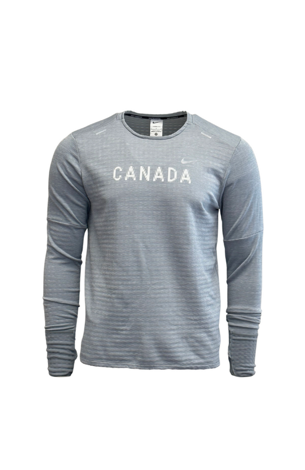 Chandail à manches longues Therma-FIT Nike pour homme d'Athlétisme Canada