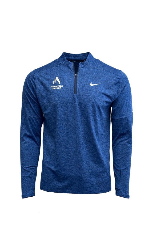 Men s Nike Athletics Canada DRI FIT Half Zip Running Top