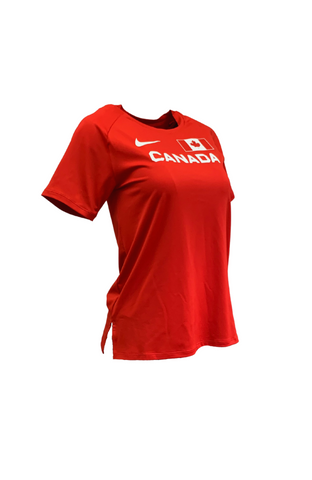 Women’s Nike Canada National Team Warm Up Tee