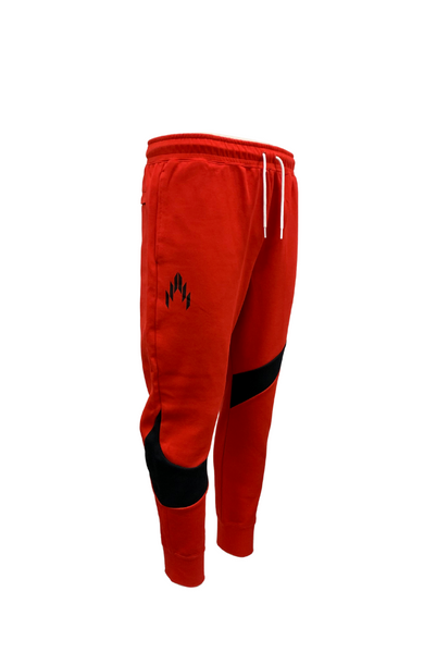 Nike red 2025 tracksuit bottoms