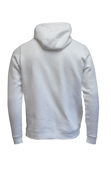 Plain white deals nike hoodie