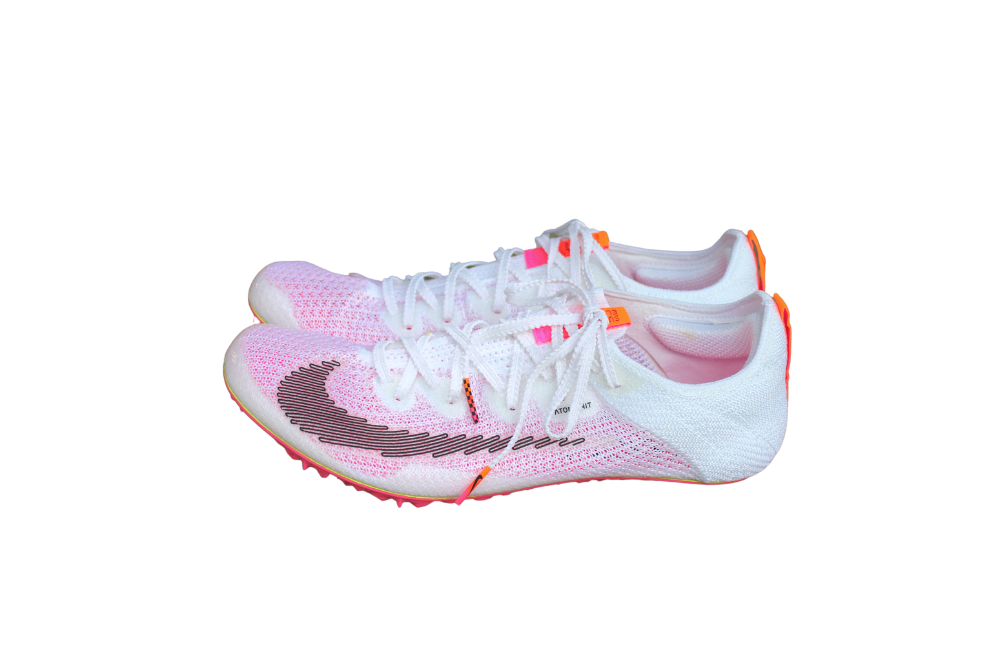 Nike superfly pink and white cheap