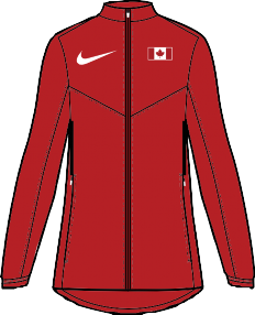 Tenue de Parade Daegu Maitres CAN - Manteau Tissé pour Femme