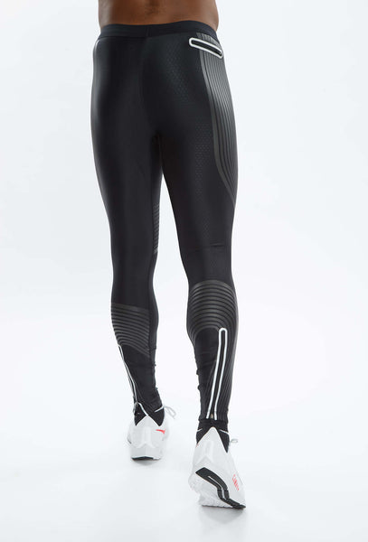 Nike Men's Power Running Leggings Black Size 2XL Dri-FIT Pant
