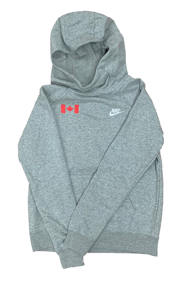 Chandail à capuchon avec col entonnoir Nike Canada pour femmes