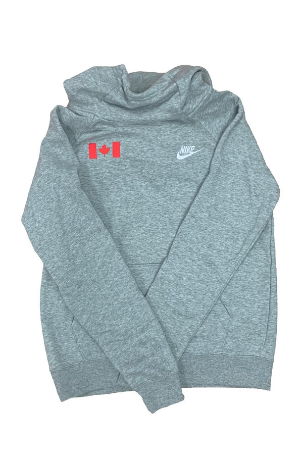 Chandail à capuchon avec col entonnoir Nike Canada pour femmes