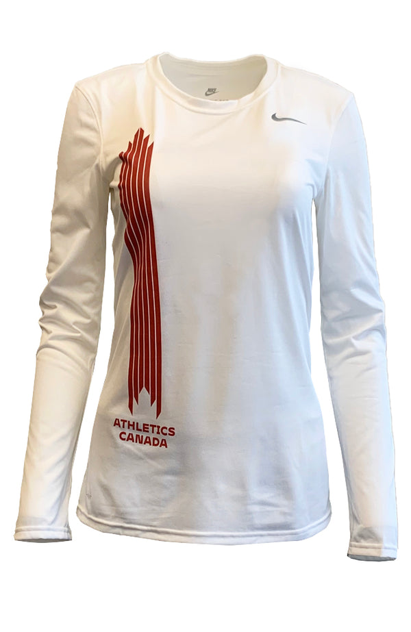 T-shirt à manches longues Nike Legend pour femmes d’Athlétisme Canada