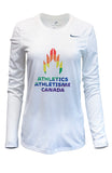 Women’s Nike Athletics Canada Pride Legend Long Sleeve Tee