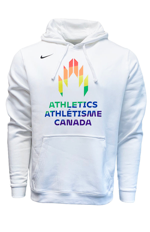 Chandail à capuchon Nike Athletics Canada Fleece Club de la Fierté pour hommes