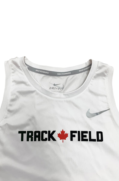 Women's Nike Track & Field Miler Racer Tank – Athletics Canada