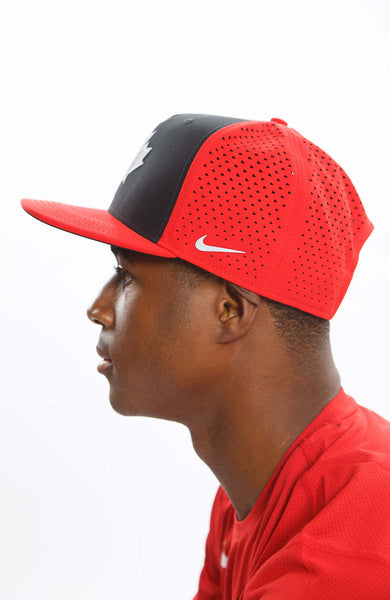 Men's Nike Black Canada Soccer Team Swoosh Performance - Flex Fit Hat