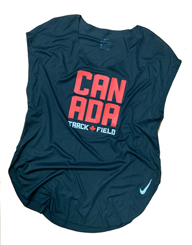 Women's Nike Canada Track & Field Short Sleeve Sleek Top