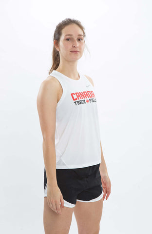 Women's Nike Power Race Day Capri – Team Canada Edition – Athletics Canada