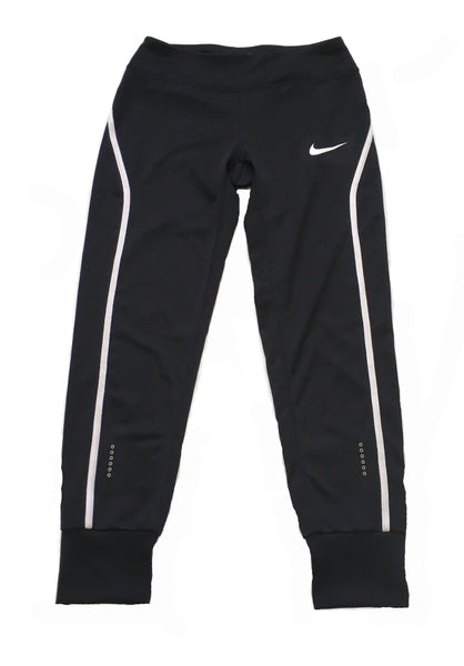 Buy the Nike Women's Dri-Fit Navy Blue Activewear Pants Size S NWT